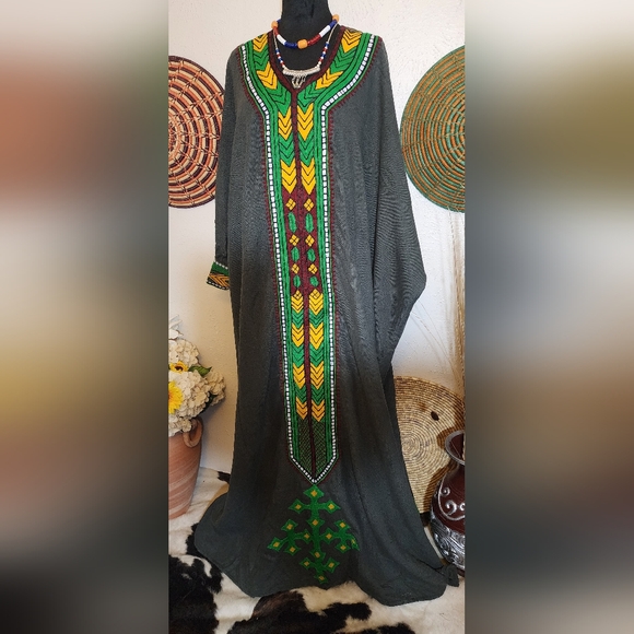 Ethiopian eritrean traditional dress wollo - Picture 2 of 5